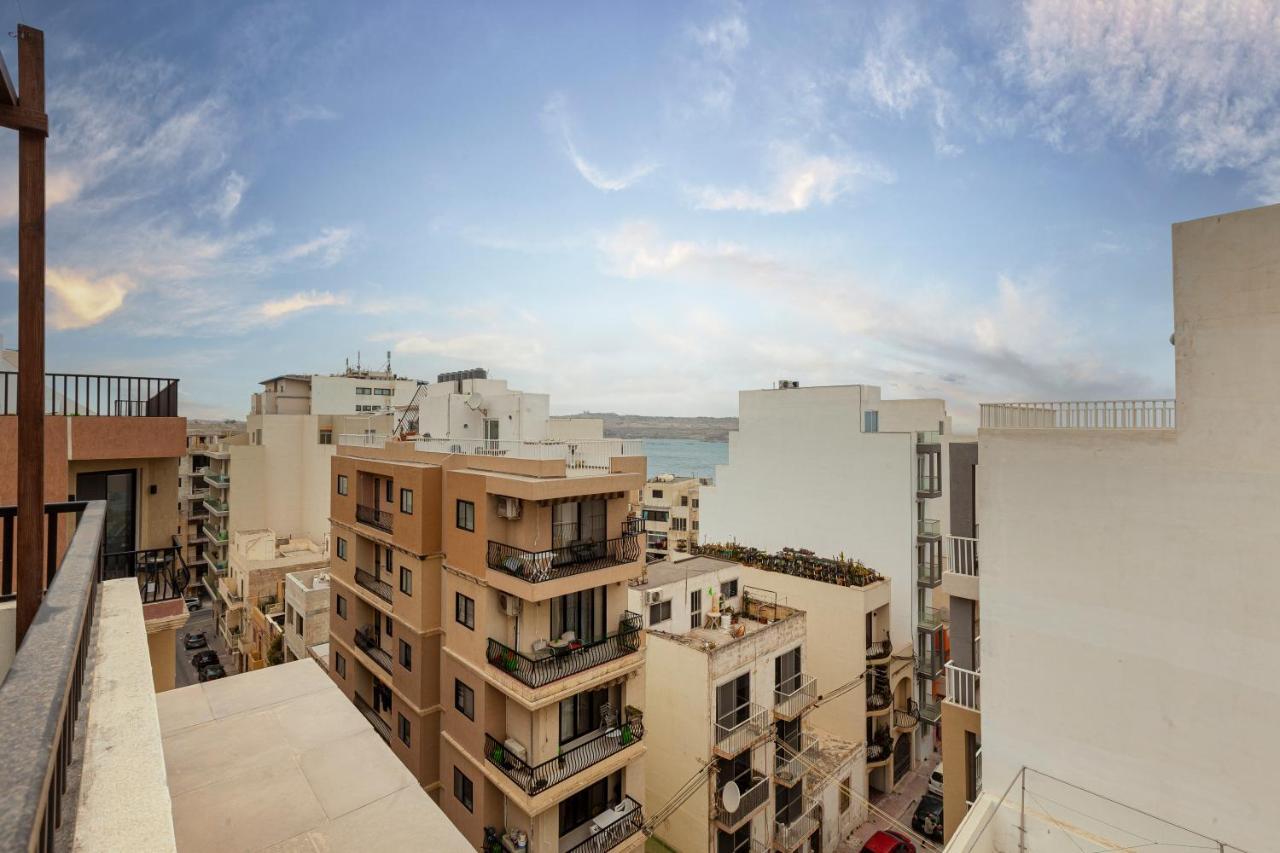 Perfect Seaview Penthouse Apartment St. Paul's Bay Ngoại thất bức ảnh